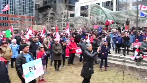 Another Successful Calgary Freedom Rally March 26th 2022
