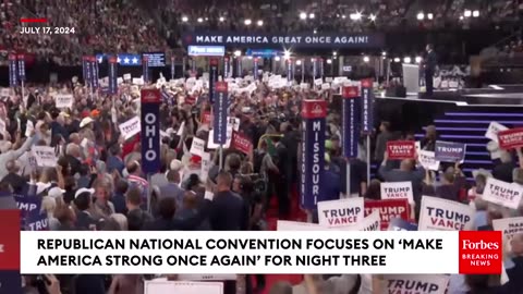 'Four More Years'： JD Vance Praises Trump's Economic Record In RNC Acceptance Speech