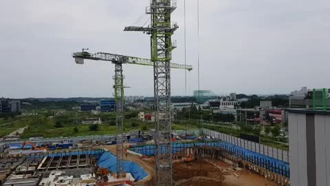 Construction site in Korea