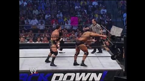 Batista & Reverend D'Von vs. Randy Orton & Val Venis SD July 4, 2002