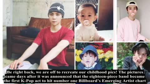 K-pop’s NCT look so adorable as they recreate their childhood photos for Children’s Day