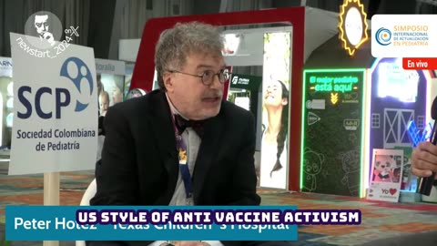 Dr. Peter Hotez about spreading of anti-vaccine activism