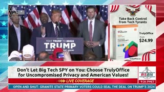 The NPC Show - LIVE: Trump Victory Speech In New Hampshire