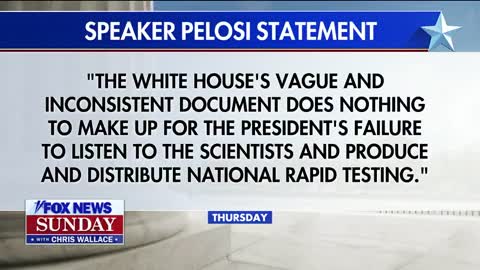 Chris Wallace Asks Nancy Pelosi About Her Opposition To Trump's Plan To Re-open America