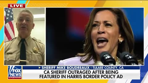 Sheriff featured in Kamala Harris ad voices outrage_ 'I do not support her'