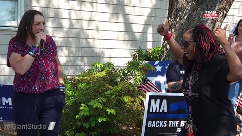 BLACK VOICES FOR TRUMP CHAIR SPEECH AT NORTHBOROUGH HQ