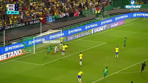 Brazil Vs Senegal, Second Goal for Senegal by Marquinhos own-goal 52’
