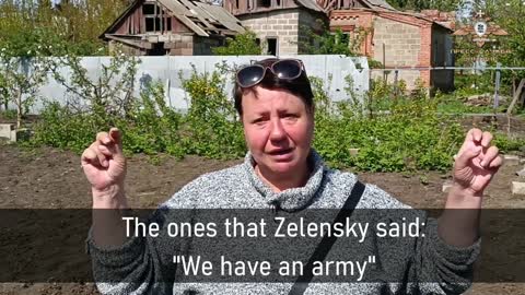 Ukrainian militants rejoiced when burning houses