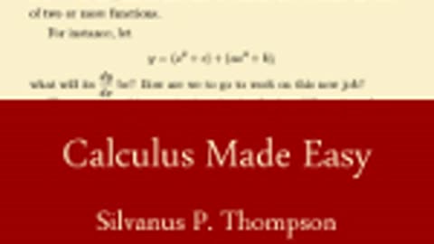 CALCULUS MADE EASY by Silvanus P. Thompson FULL AUDIOBOOK _ Best Audiobooks