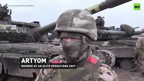 Russian military captures fully operational Ukrainian tanks