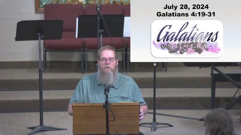 Sunday Sermon at Moose Creek Baptist Church 7/28/2024