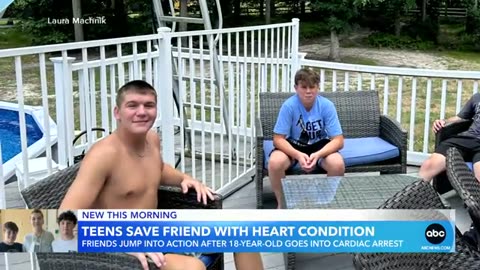 Friends save 18-year-old wrestler’s life after cardiac arrest ABC News