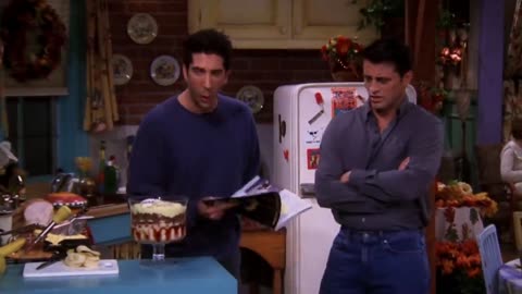 Friends： The Friends Pretend To Like Rachel’s English Trifle (Season 6 Clip) ｜ TBS