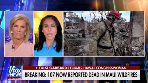 Tulsi Gabbard Talks Hawaiian Fires