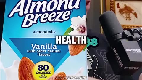 Almond milk and most food you believe are healthy are Poison