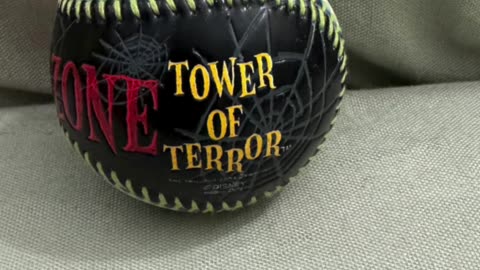 Walt Disney World Twilight Zone Tower of Terror Collectible Baseball #shorts