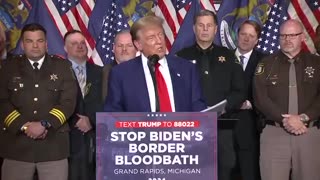 "Biden and Whitmer are stealing your money to give free housing to illegals."