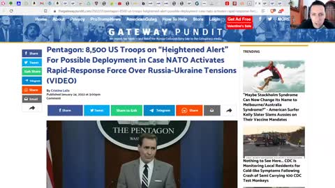 127,000 RUSSIAN TROOPS DEPLOYED! - U.S. SENDS WEAPONS TO UKRAINE! - TELLS AMERICANS TO LEAVE NOW!
