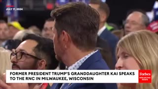 Trump's Grand Daughter Speaks At RNC