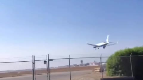 Perfect Timing! Video 2/2 POTUS Air Force One Flyover in California.