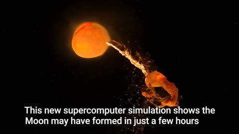 New Supercomputer Simulation Sheds Light on Moon’s Origin