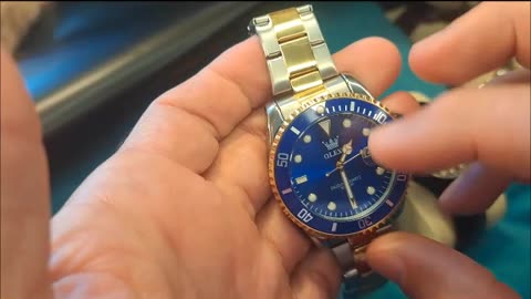 BUDGET Friendly "NOT A R0IeX" Review of Junk? Submariner Homage Watch OLEVS Brand Garbage or Good?