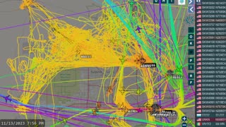 Aeroguard Bird Mafia Utah China Time Lapse - Bankof Utah Invasion - Nov 13th 2023