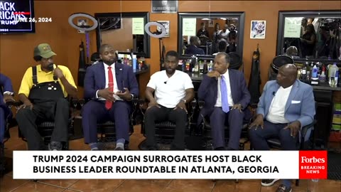 BREAKING NEWS: Trump Campaign Hosts Pre-CNN Debate Black Business Roundtable In Atlanta, Georgia