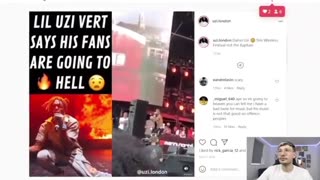 Hip Hop Rap Lil Uzi Vert said All His Fans Are Going To Hell