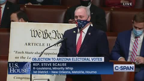 In Impassioned Speech Rep. Scalise GOES OFF Objecting To Electoral Votes