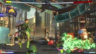 Starfire VS Green Lantern