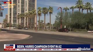 Not One Person Showed Up To The Rally BIDEN/HARRIS