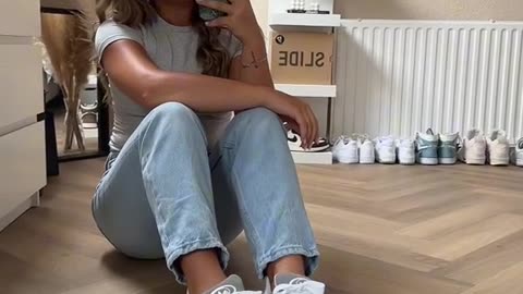 750Kicks How To Style: Adidas Campus 00s Grey White with @naomivaneeren - 2023 Fall Trend Shoes