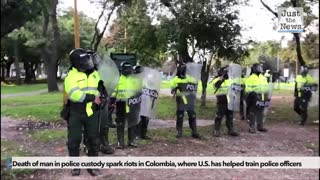 Death of man in police custody spark riots in Colombia, where U.S. has helped train police officers