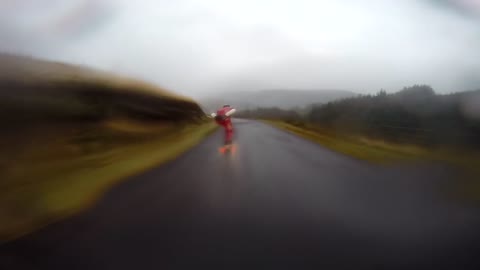 Downhill skateboarding reaches extreme speeds