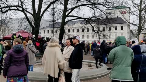 World Wide Rally For Freedom & Democracy 2021-03-20, Malmö Sweden Del2