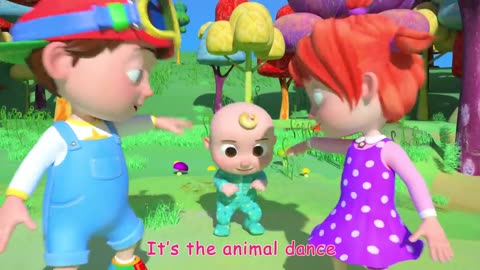 Animal Dance Song _ CoComelon Nursery Rhymes & Kids Songs