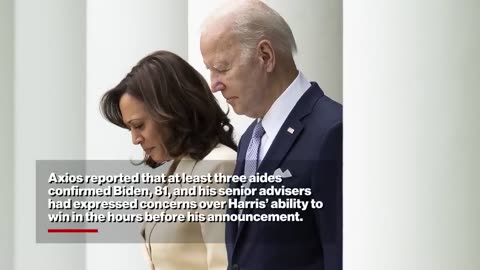 BREAKING: Joe Biden Delayed Dropping Due To doubt of Kamala Harris chances of winning…
