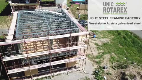 Steel house by Light Steel Framing Factory Unic Rotarex®