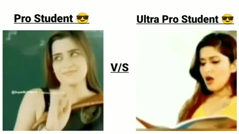 Pro Student 😎 V/S Ultra Pro Student 😎 | pro vs legend | girls vs boys