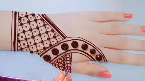 Arabic henna disgns