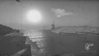 Mitsubishi A6M Zero Test Flight ((Vintage Footage Filter))