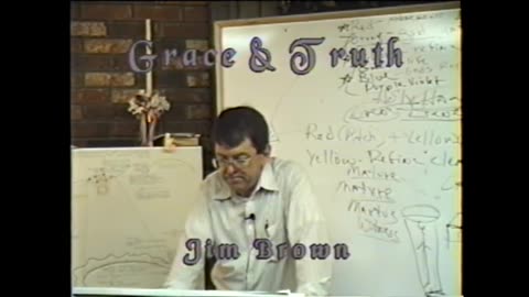 0201 THE EYES OF THE LORD #14_ CLOTHED IN WHITE (Grace & Truth Ministries- Jim Brown, Teacher)