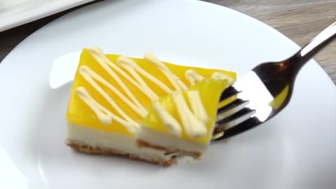 If you have Lemon, Make this Dessert in 10 Minutes! No-Bake, No Gelatin, Easy and Delicious!