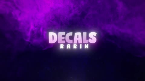Decals Rarin Lyric Video