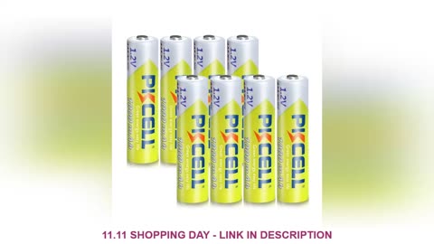 8Pcs PKCELL AAA Battery 1.2V Ni-MH AAA Rechargeable Batteries 1000MAH 3A aaa flashlight battery