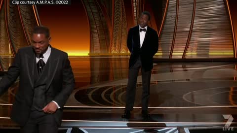 Will Smith Bitch Smacks Chris Rock at the Oscars