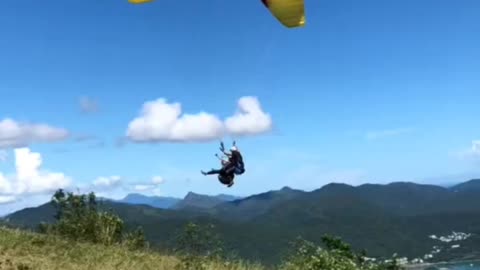 take offf😍#paragliding,#amazingfeel @#anyworld, subscribe🙏😍 thnx, for fitness, can check description