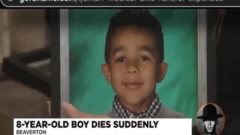 8 Year old child dies suddenly following COVID-19 vaccination