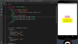 React Native Tutorial #3